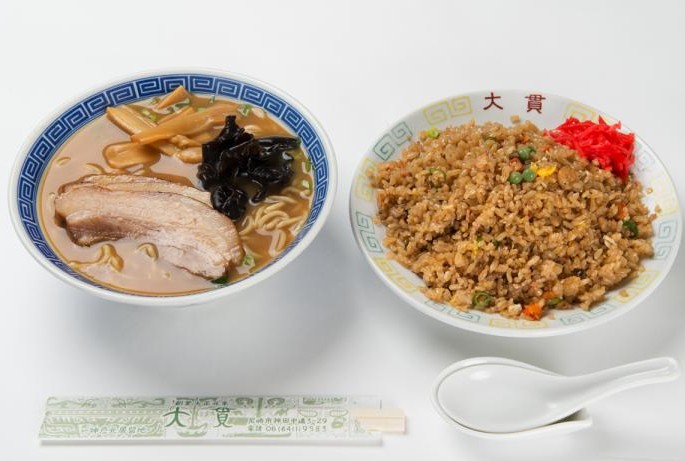 中華そばやきめし並セット