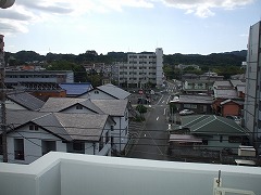 キヨミズキャンパス ベランダからの景色