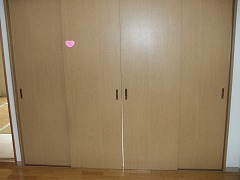 キヨミズキャンパス 南側洋室4枚扉