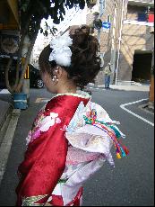 成人式 ヘア着付