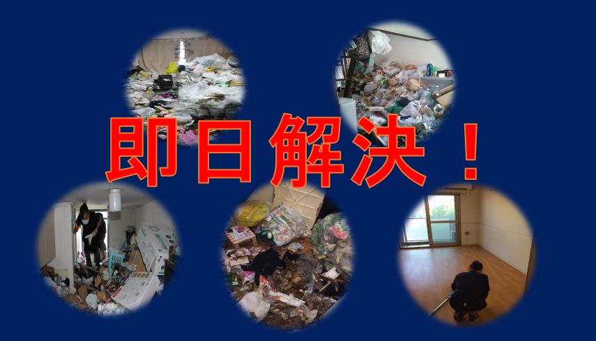 ゴミ屋敷 即日解決