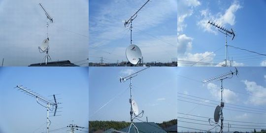 地デジアンテナ工事