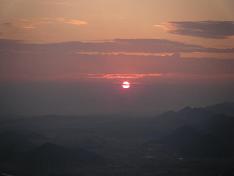 岐阜市秘密の朝日